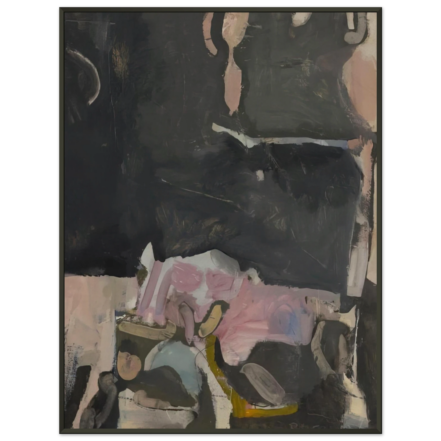 Richard Diebenkorn  Berkeley 7 Framed Art Print  - Aluminum Frame - 70x100 cm / 28x40 inches