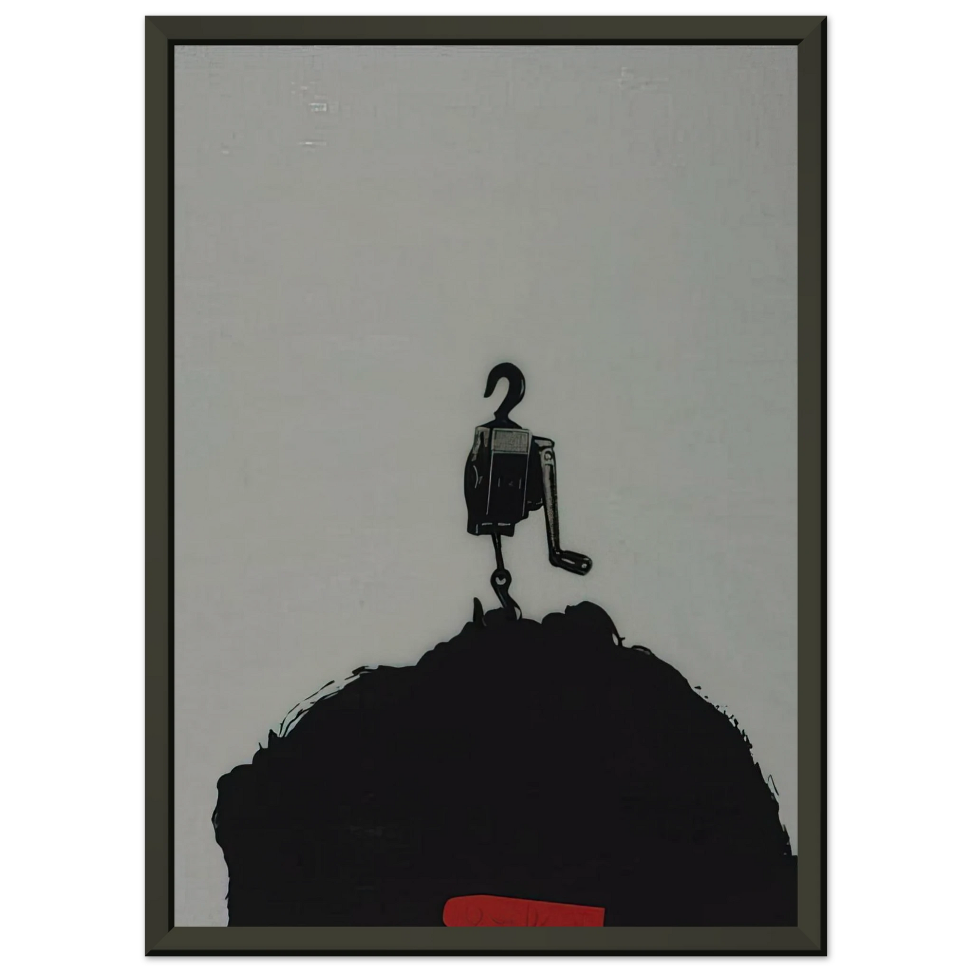 Jim Dine  TOOL BOX 3 1966 Framed Art Print  - Aluminum Frame - 70x100 cm / 28x40 inches