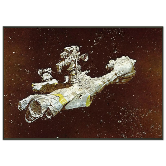 Chris Foss  Chris Foss Framed Art Print  - Aluminum Frame - 21x29.7 cm / 8x12"