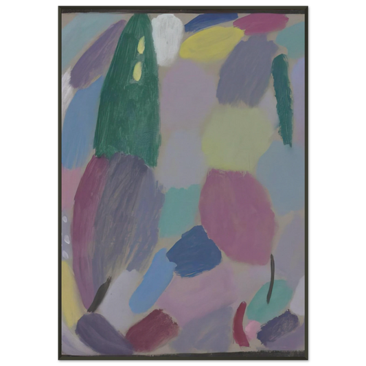 Alexej von Jawlensky  VARIATION TR UMEREI 1916 Framed Art Print  - Aluminum Frame - 21x29.7 cm / 8x12"