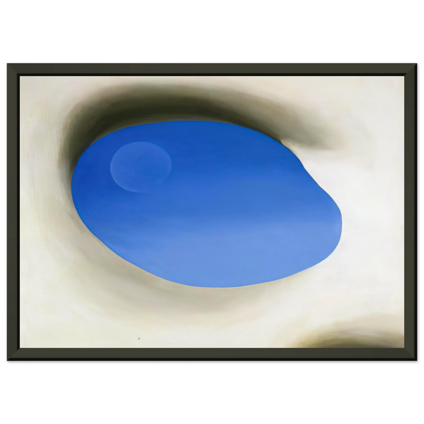 Georgia OKeeffe  Pelvis IV Framed Art Print  - Aluminum Frame - 70x100 cm / 28x40 inches