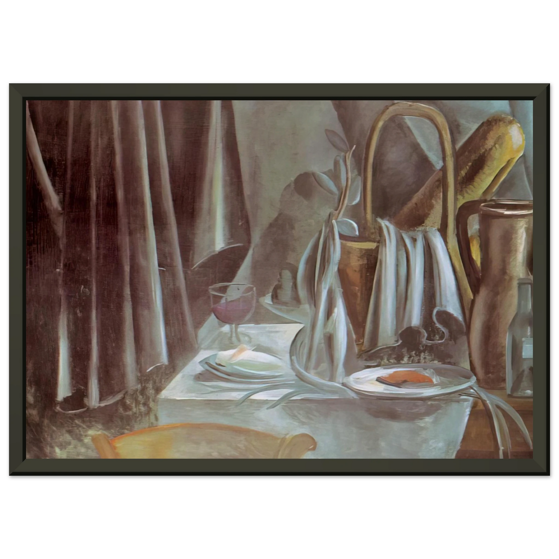 Andre Derain  STILL LIFE 1912 Framed Art Print  - Aluminum Frame - 40x50 cm / 16x20 inches