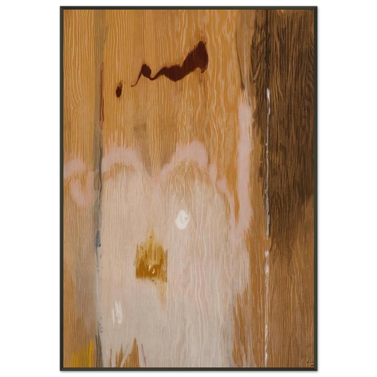 Helen Frankenthaler  Tales of Genji VI  1998 Framed Art Print  - Aluminum Frame - 21x29.7 cm / 8x12"