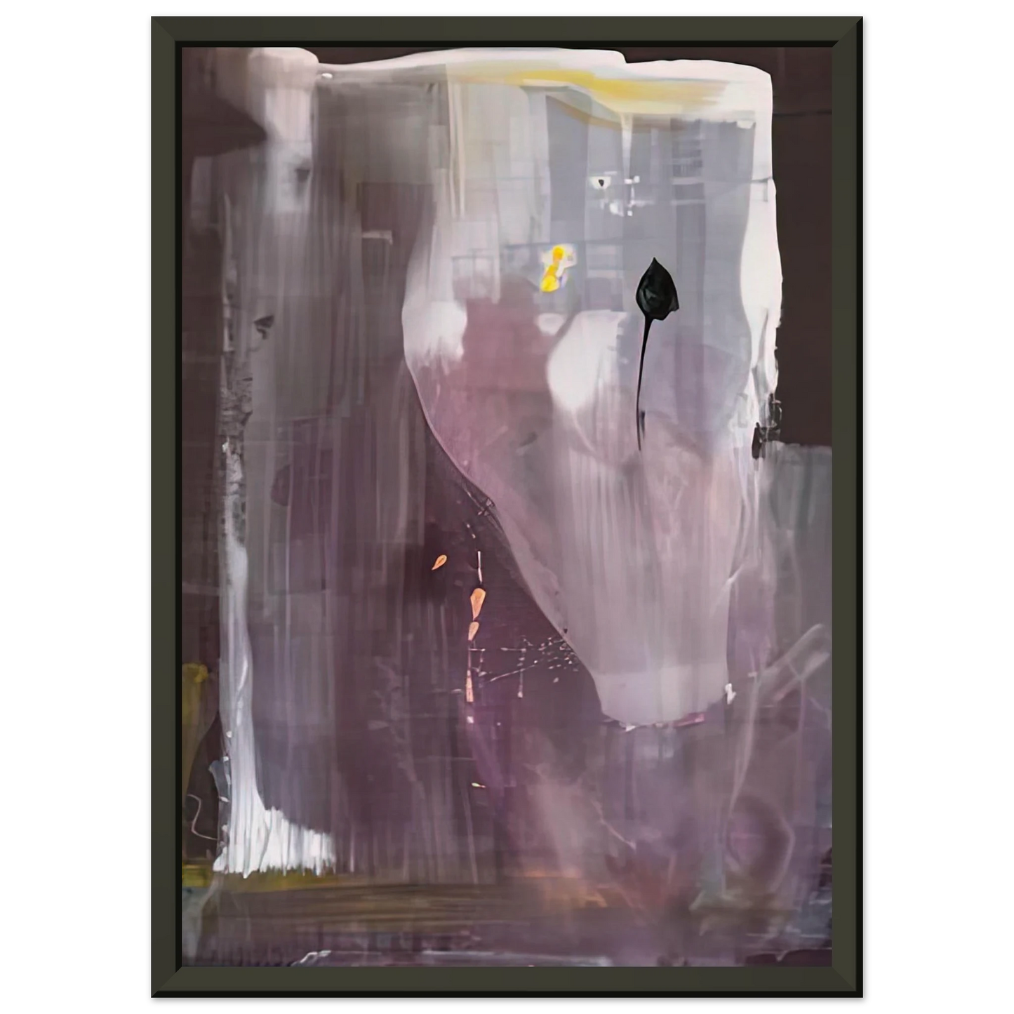 Helen Frankenthaler  Portrait of Margaretha Trip 1980 Framed Art Print  - Aluminum Frame - 60x80 cm / 24x32 inches