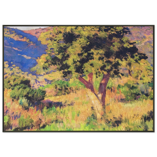 Theo van Rysselberghe  FUNDS OF ST CLAIR 1921 Framed Art Print  - Aluminum Frame - 21x29.7 cm / 8x12"