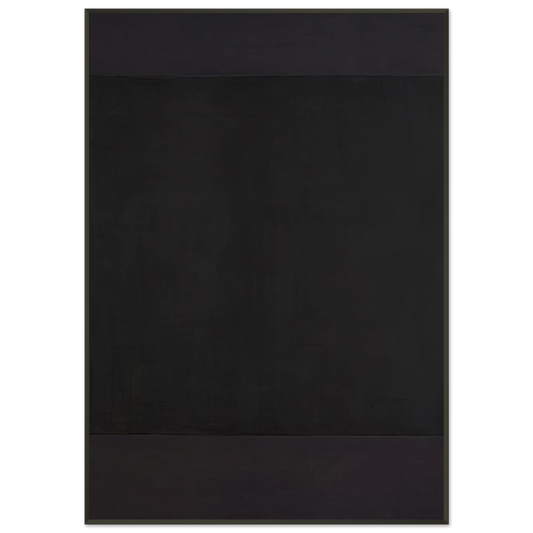 Mark Rothko  No 7  1964 Framed Art Print  - Aluminum Frame - 21x29.7 cm / 8x12"