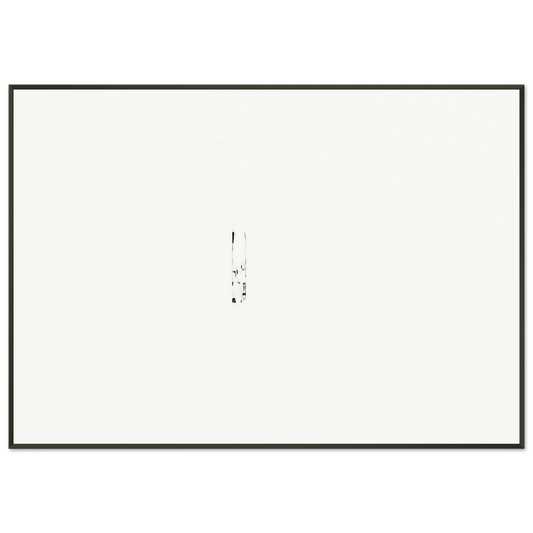 Antoni Tapies  HEAD 1995 Framed Art Print  - Aluminum Frame - 21x29.7 cm / 8x12"