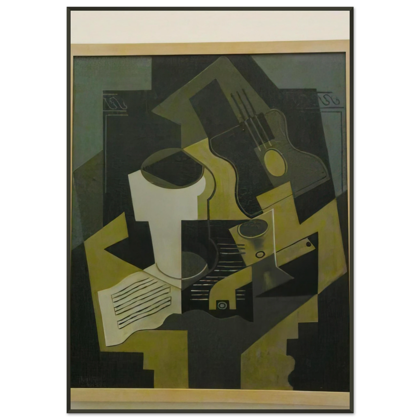 Juan Gris  NOTDETECTED207835 Framed Art Print  - Aluminum Frame - 21x29.7 cm / 8x12"