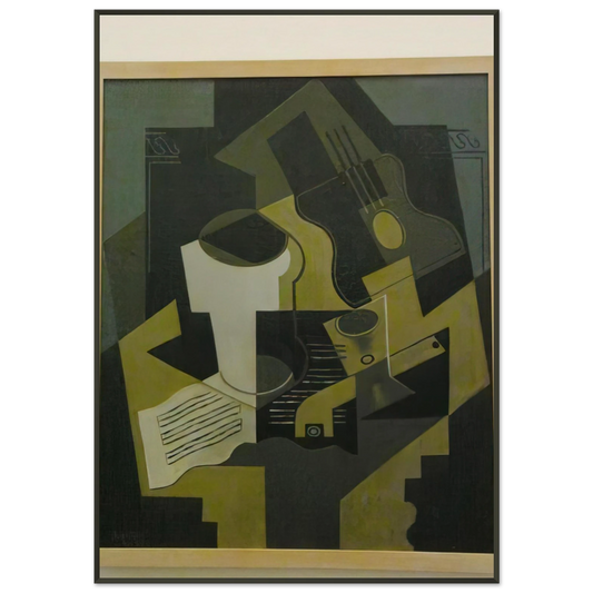 Juan Gris  NOTDETECTED207835 Framed Art Print  - Aluminum Frame - 21x29.7 cm / 8x12"