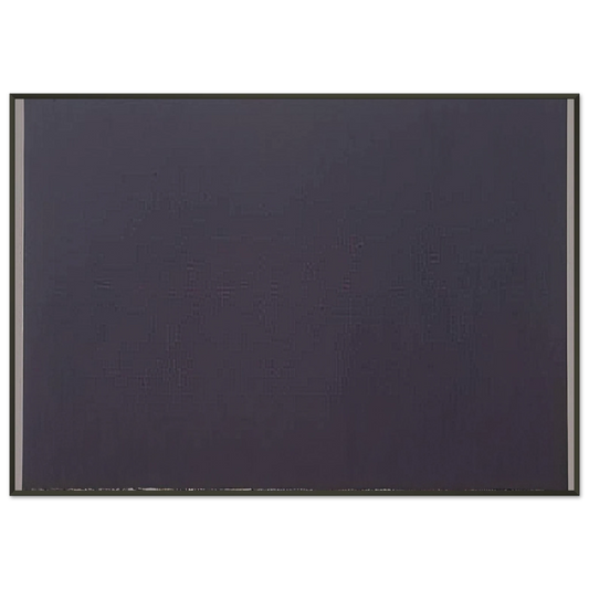 Brice Marden  The Dylan Painting  1966 Framed Art Print  - Aluminum Frame - 21x29.7 cm / 8x12"
