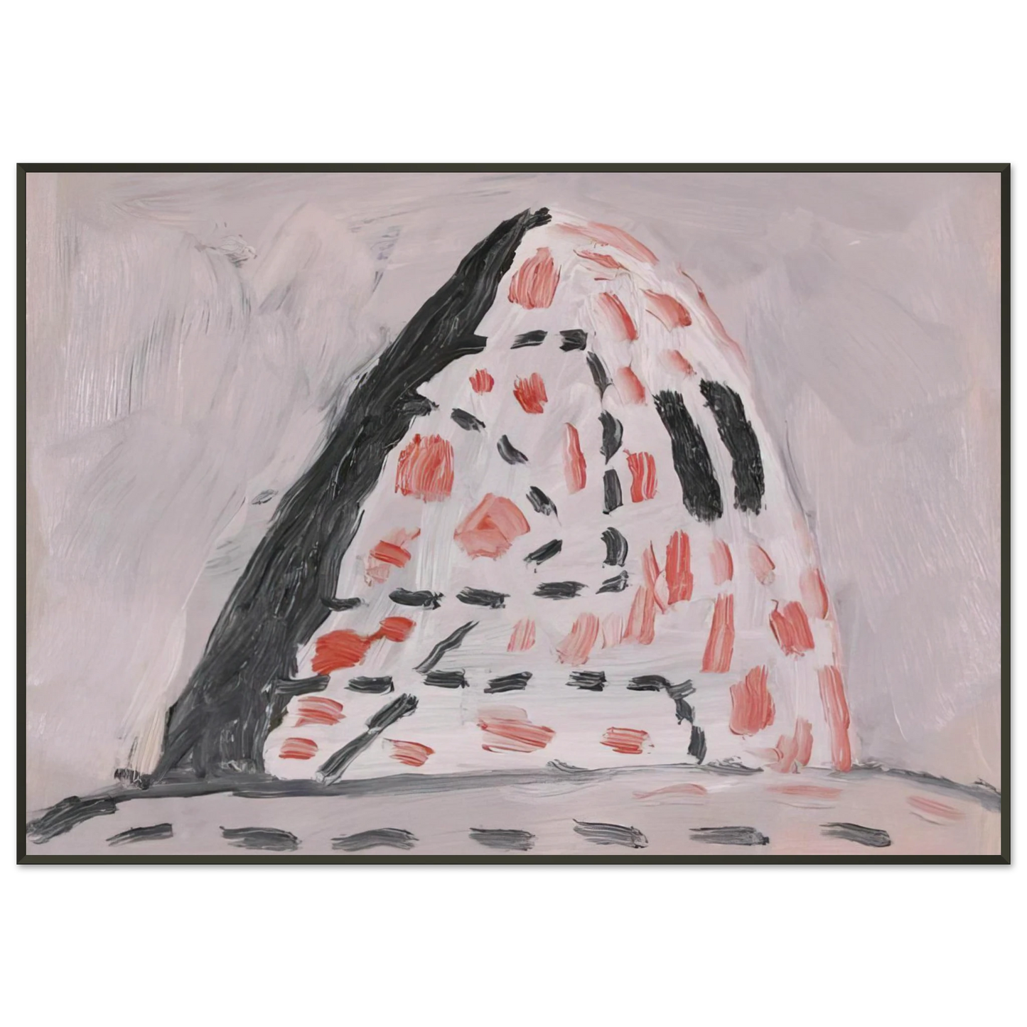 Philip Guston  UNTITLED 2 Framed Art Print  - Aluminum Frame - 21x29.7 cm / 8x12"