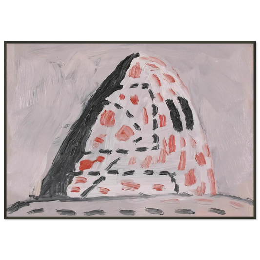 Philip Guston  UNTITLED 2 Framed Art Print  - Aluminum Frame - 21x29.7 cm / 8x12"