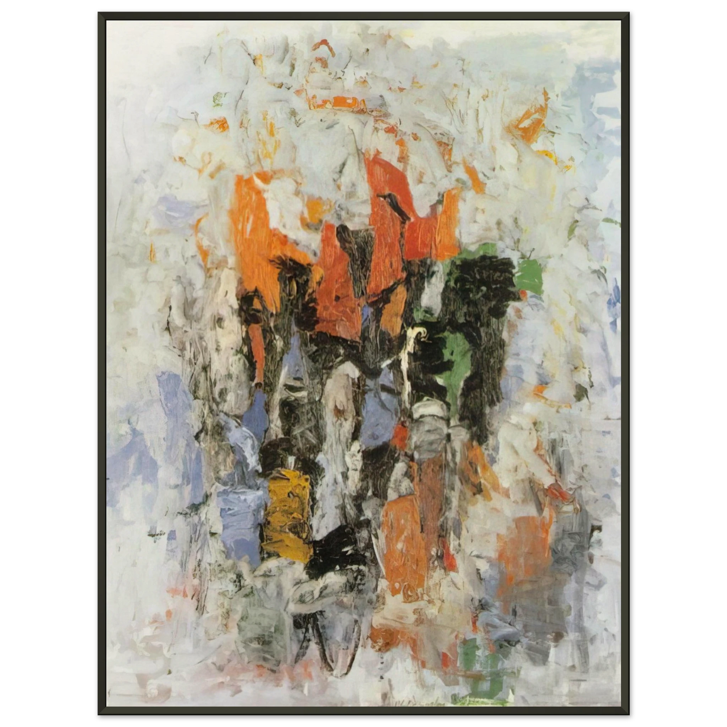 Philip Guston  CLOCK Framed Art Print  - Aluminum Frame - 70x100 cm / 28x40 inches