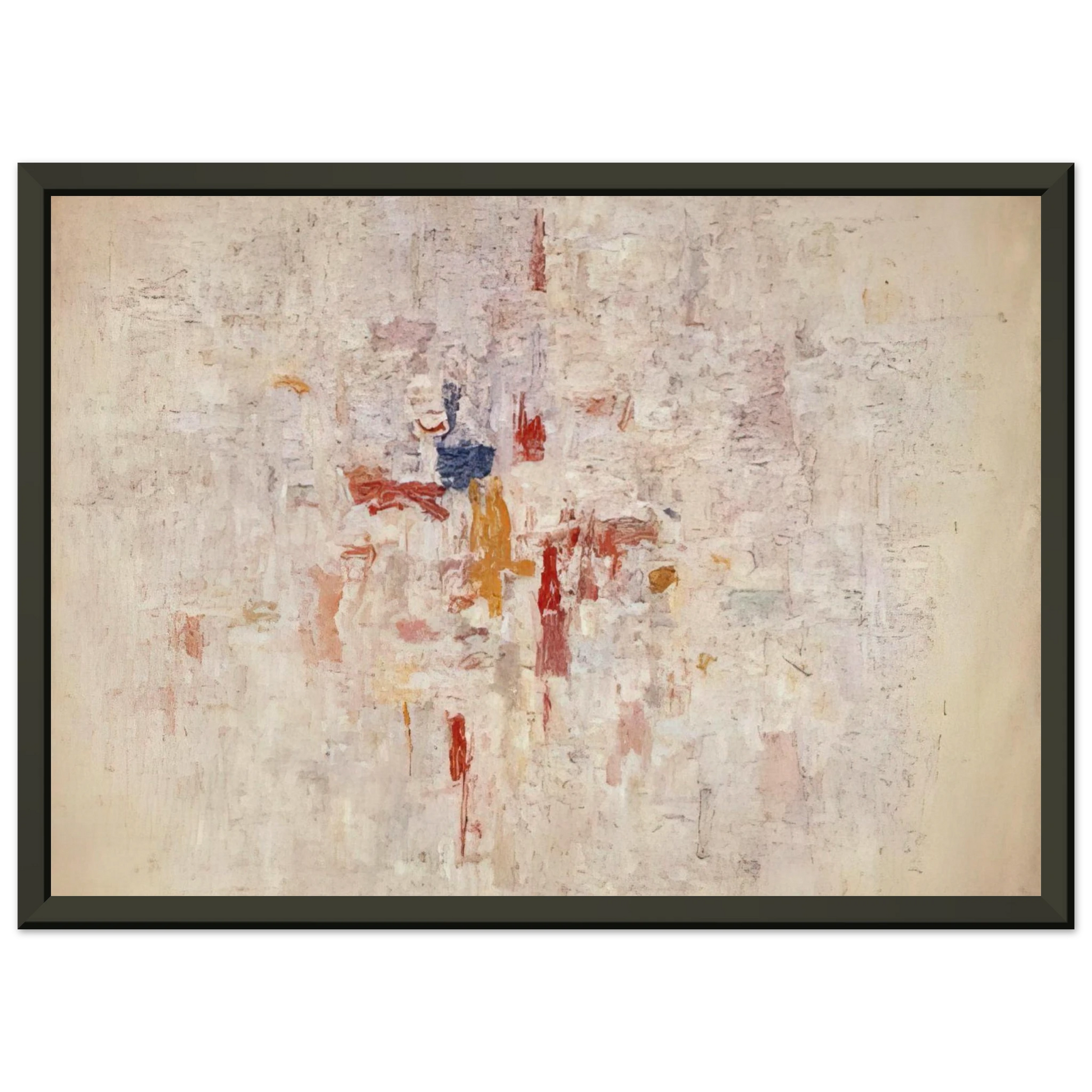 Philip Guston  PAINTING NO 9 1952 Framed Art Print  - Aluminum Frame - 60x80 cm / 24x32 inches