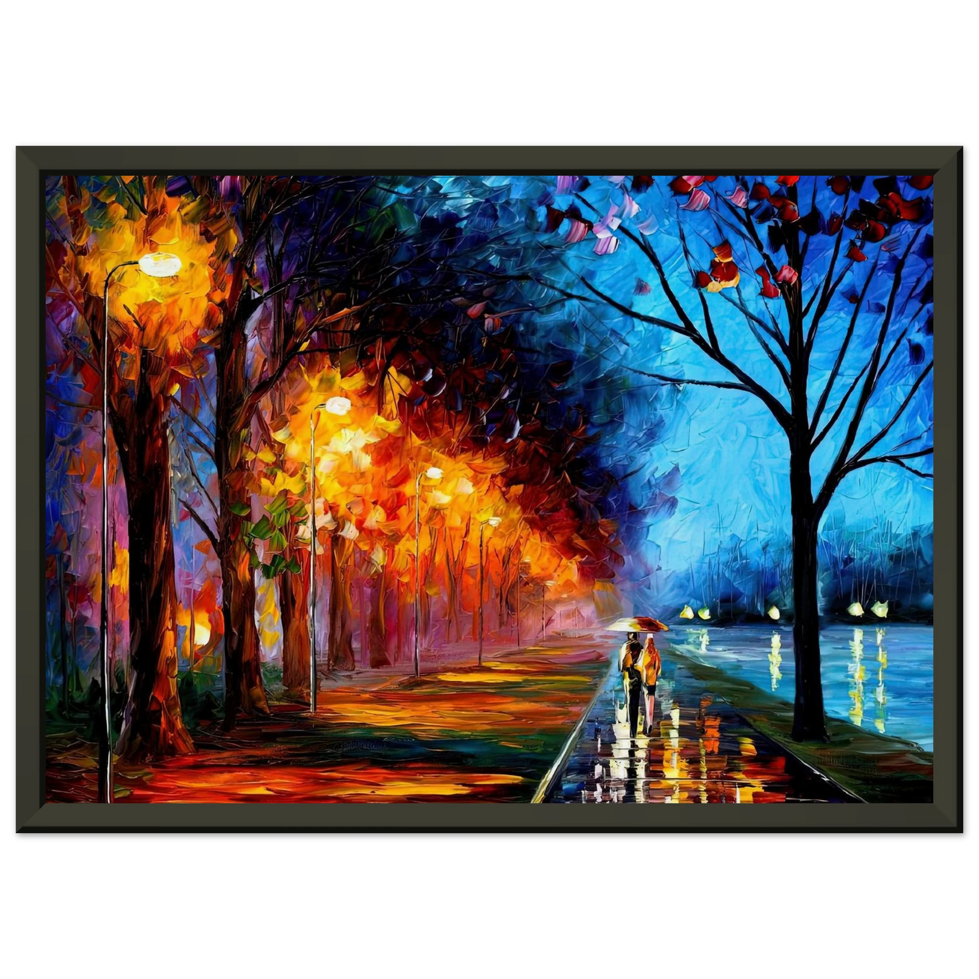 Leonid Afremov  Leonid Afremov Framed Art Print  - Aluminum Frame - 60x80 cm / 24x32 inches