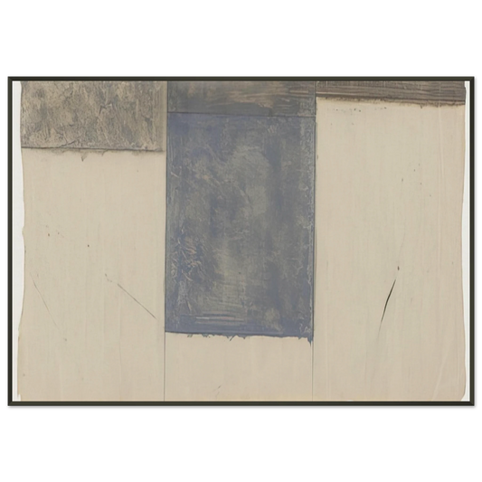 Brice Marden  Hydra  1981 Framed Art Print  - Aluminum Frame - 21x29.7 cm / 8x12"