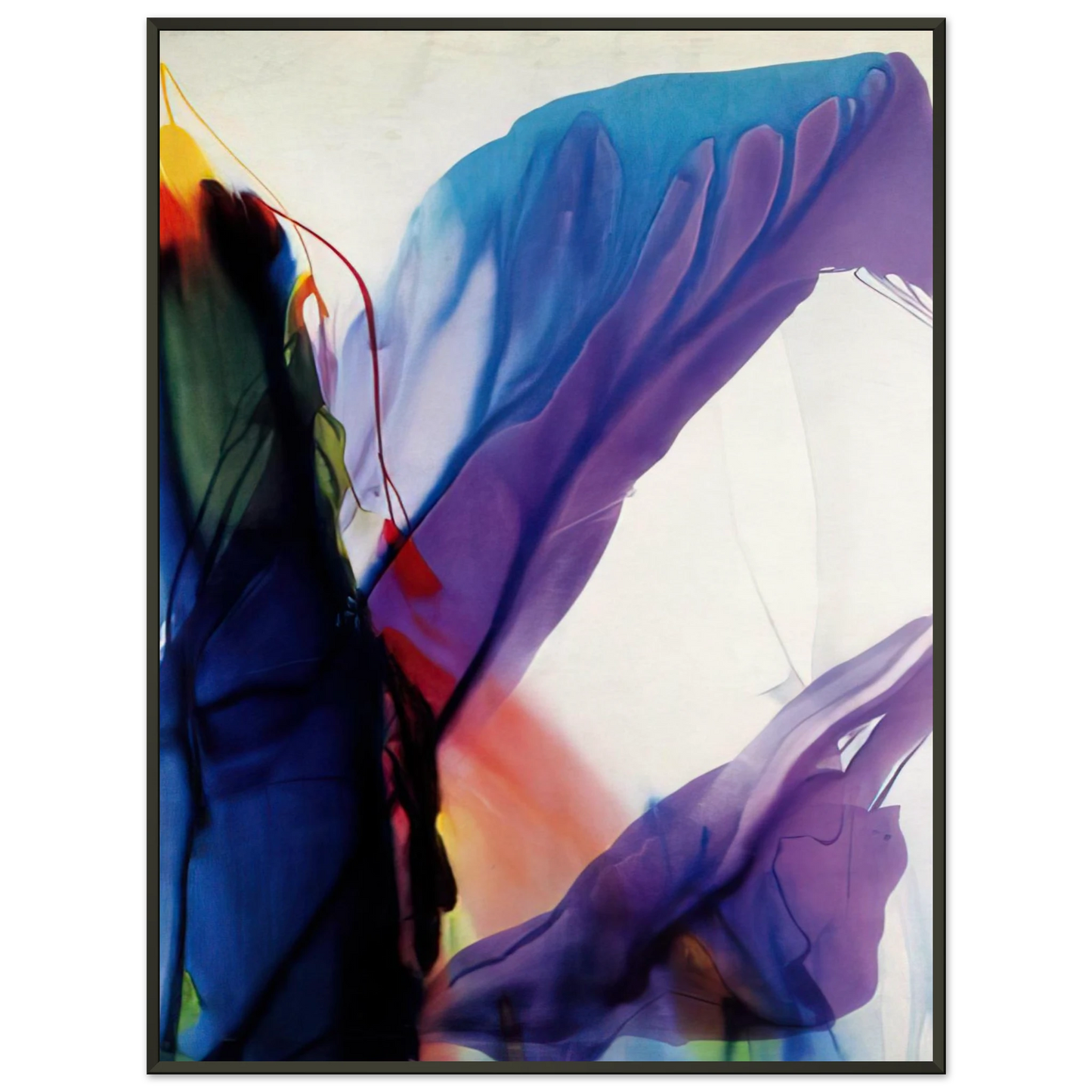 Paul Jenkins  Phenomena Yonder Near Framed Art Print  - Aluminum Frame - 60x80 cm / 24x32 inches