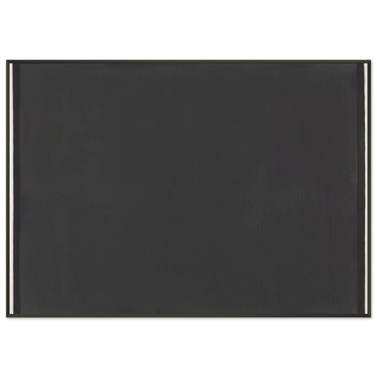 Bob Law  Untitled 29887  1987 Framed Art Print  - Aluminum Frame - 21x29.7 cm / 8x12"