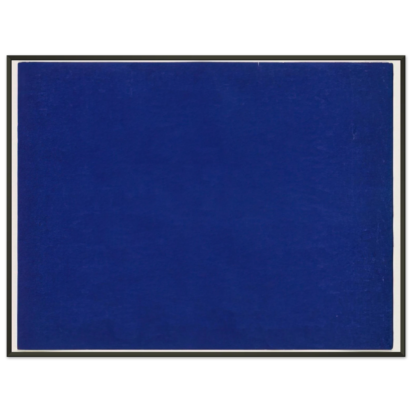 Ellsworth Kelly  Blue from the series Line Form Color Framed Art Print  - Aluminum Frame - 60x80 cm / 24x32 inches