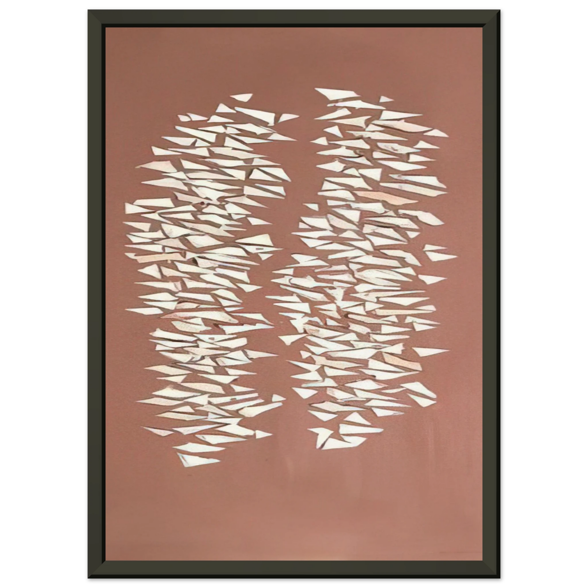 Robert Goodnough  Quiet Vertical  2006 Framed Art Print  - Aluminum Frame - 70x100 cm / 28x40 inches