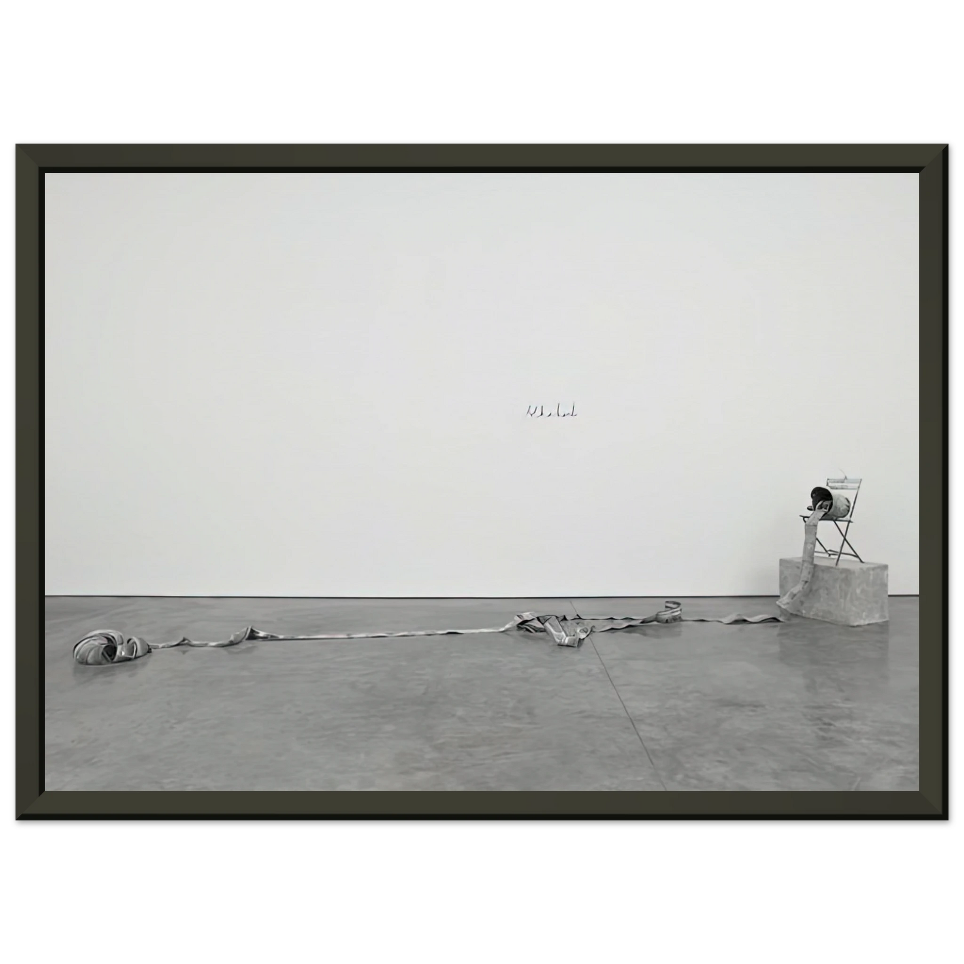 Anselm Kiefer  ALKAHEST 2009 Framed Art Print  - Aluminum Frame - 70x100 cm / 28x40 inches
