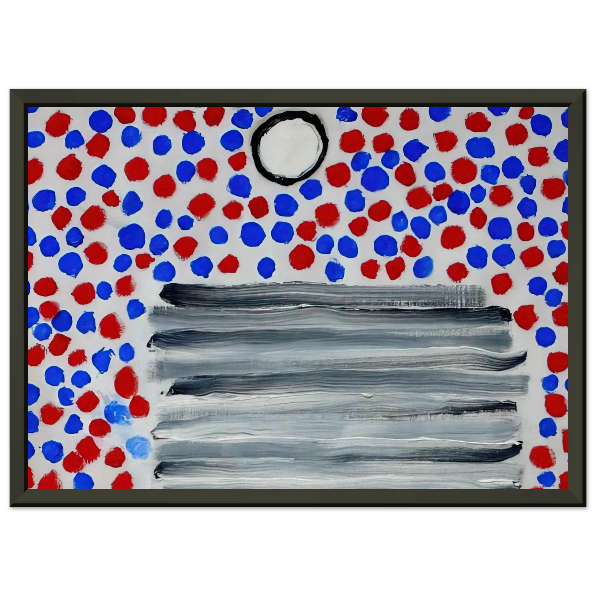Forrest Bess  Spots  1967 Framed Art Print  - Aluminum Frame - 70x100 cm / 28x40 inches