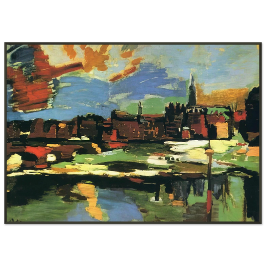 OSKAR KOKOSCHKA  NOTDETECTED235833 Framed Art Print  - Aluminum Frame - 21x29.7 cm / 8x12"