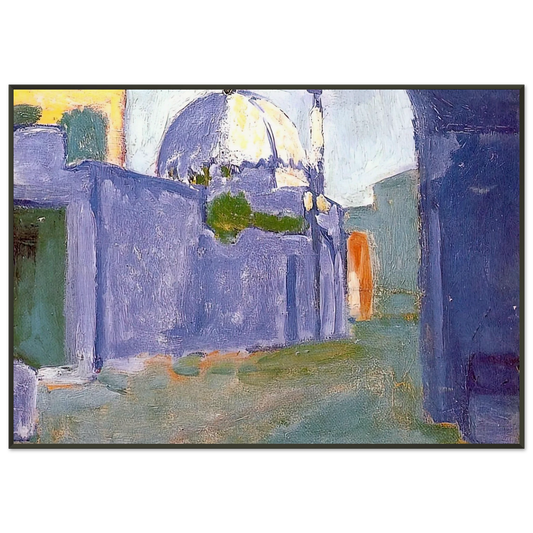 Henri Matisse  LE MARABOUT 1912 Framed Art Print  - Aluminum Frame - 21x29.7 cm / 8x12"