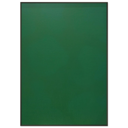 Fernand Leduc  Microchromie ZL 70 Vert jade Framed Art Print  - Aluminum Frame - 21x29.7 cm / 8x12"