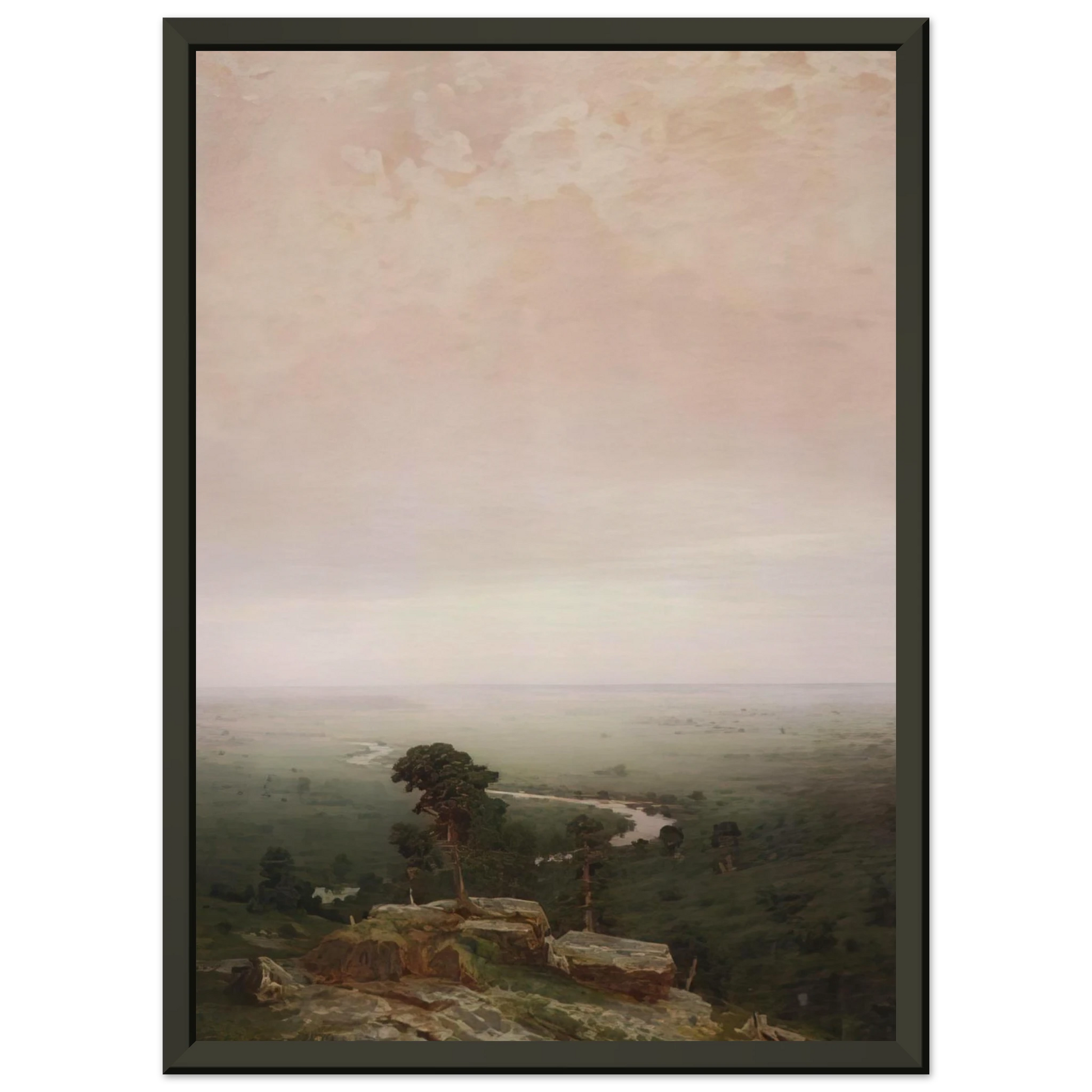 Arkhyp Kuindzhi  The North Framed Art Print  - Aluminum Frame - 40x50 cm / 16x20 inches