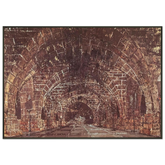 Anselm Kiefer  SULAMITH 1983 Framed Art Print  - Aluminum Frame - 21x29.7 cm / 8x12"