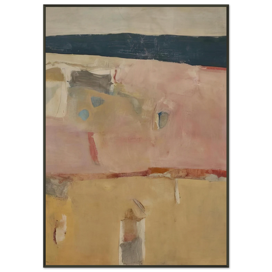 Richard Diebenkorn  Albuquerque 11 Framed Art Print  - Aluminum Frame - 21x29.7 cm / 8x12"