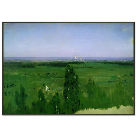 Arkhyp Kuindzhi  View on Moscow from Sparrow Hills Framed Art Print  - Aluminum Frame - 21x29.7 cm / 8x12"