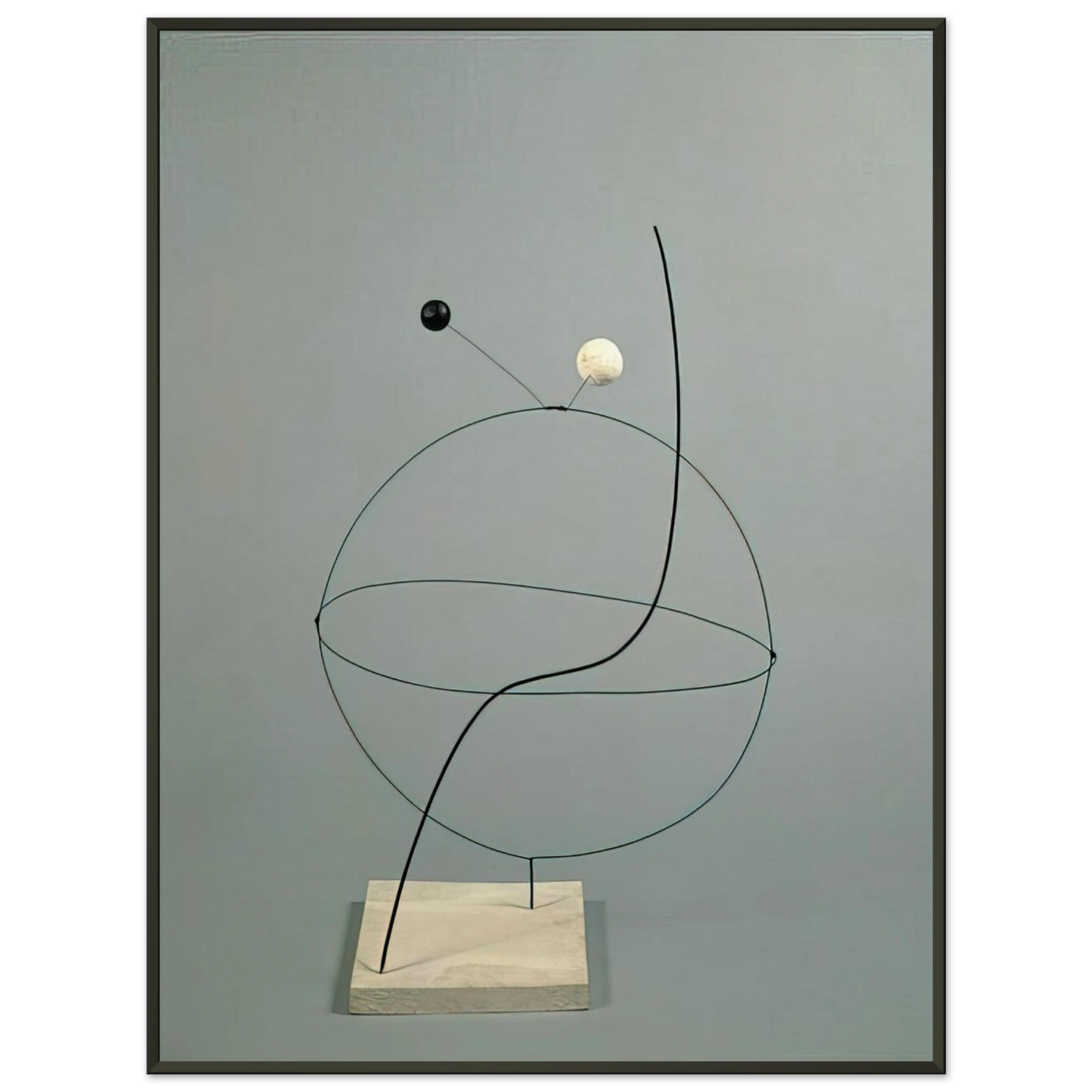 Alexander Calder  CROISIERE 1931 Framed Art Print  - Aluminum Frame - 70x100 cm / 28x40 inches