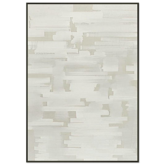 Ad Reinhardt  Number 107  1950 Framed Art Print  - Aluminum Frame - Default Title