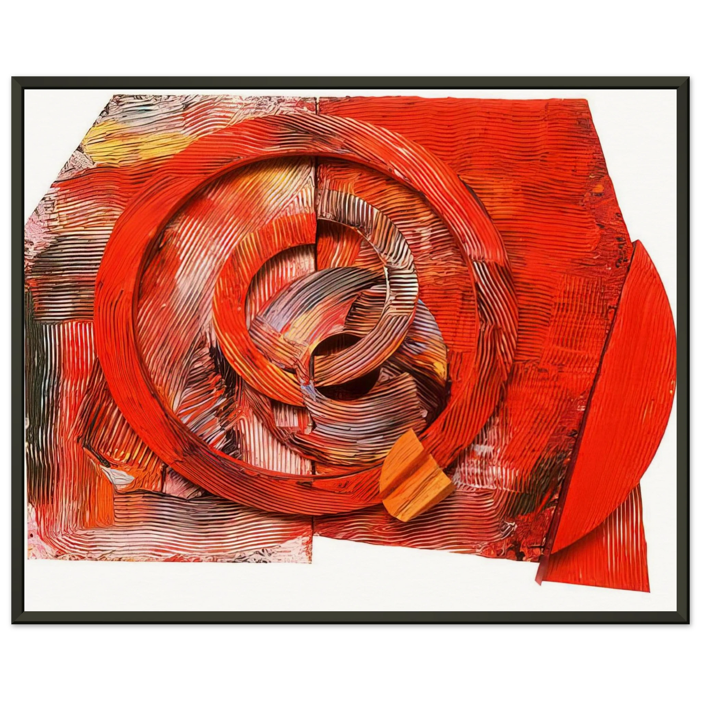 Sam Gilliam  Waking Up Framed Art Print  - Aluminum Frame - 40x50 cm / 16x20 inches