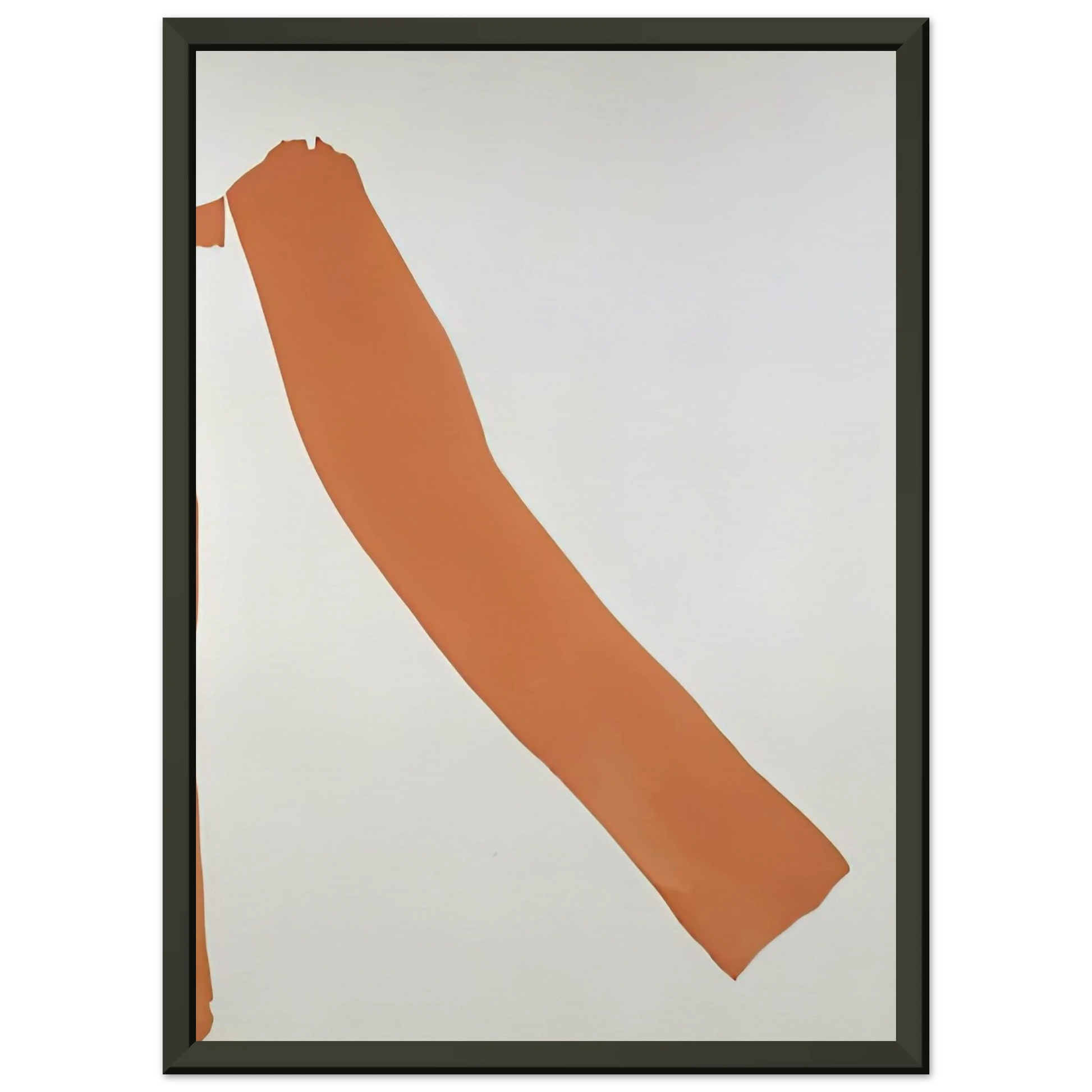 Helen Frankenthaler  Stride 1969 Framed Art Print  - Aluminum Frame - 40x50 cm / 16x20 inches