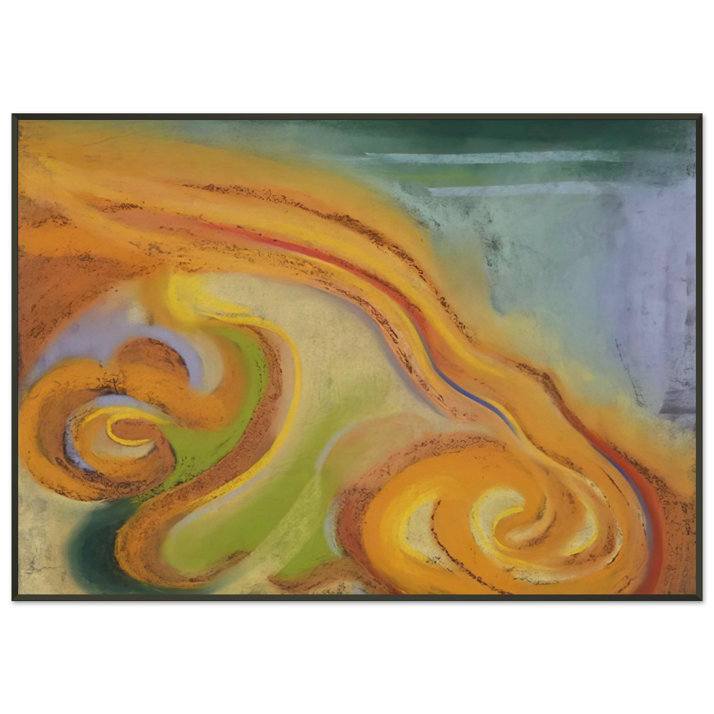 Georgia OKeeffe  Special No 32 Framed Art Print  - Aluminum Frame - 21x29.7 cm / 8x12"