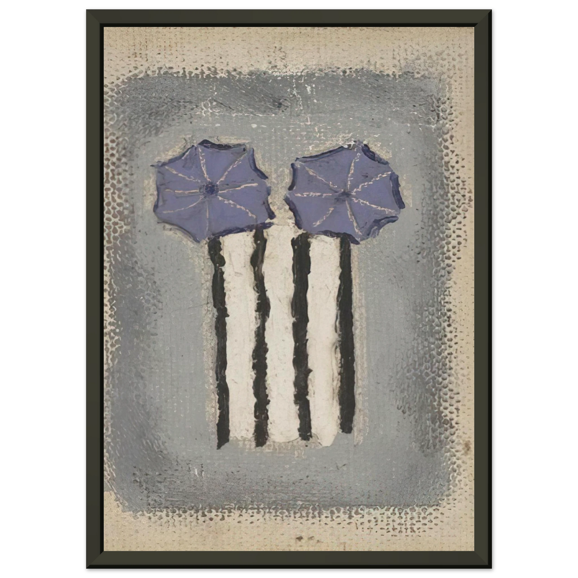Forrest Bess  Untitled  1947 Framed Art Print  - Aluminum Frame - 60x80 cm / 24x32 inches