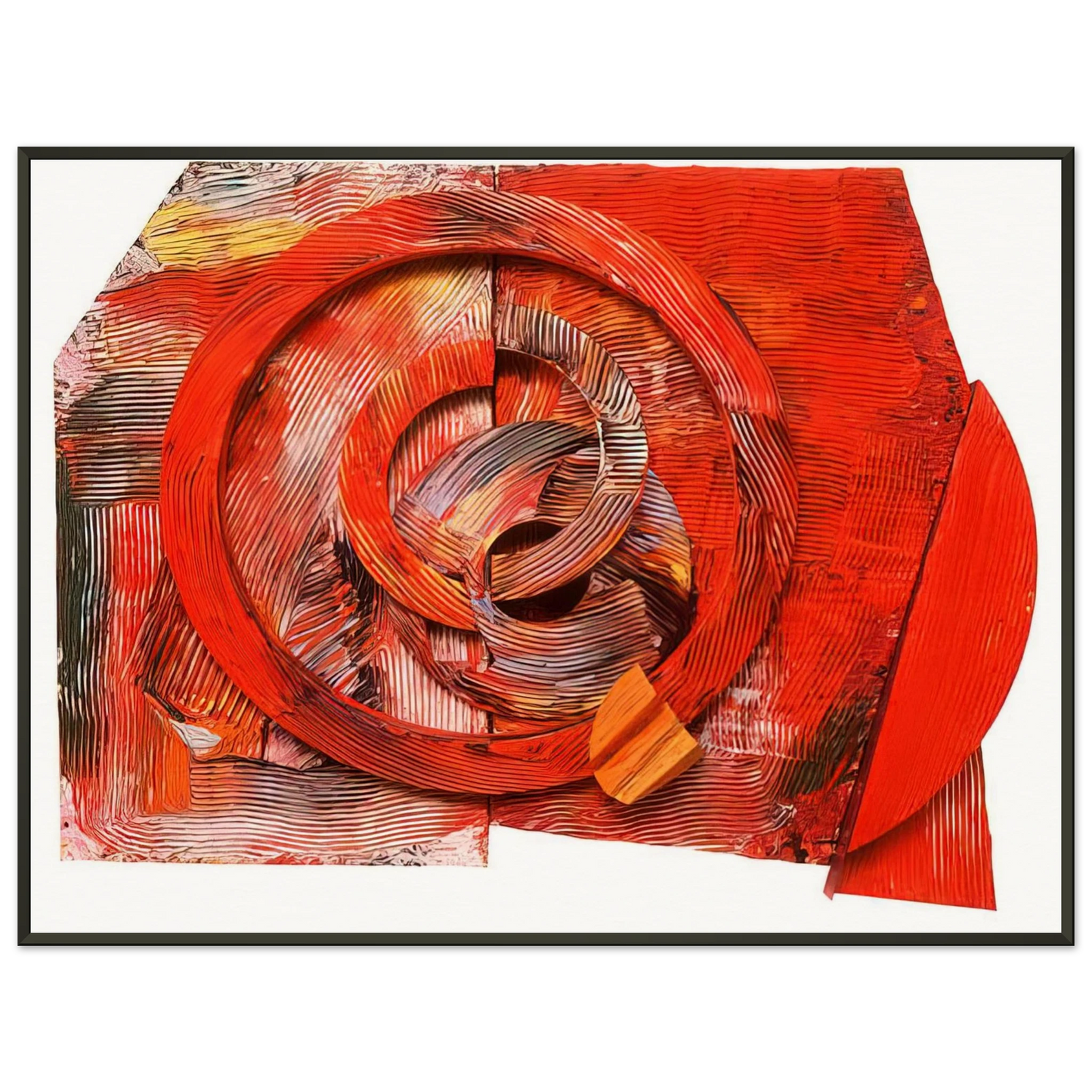 Sam Gilliam  Waking Up Framed Art Print  - Aluminum Frame - 60x80 cm / 24x32 inches