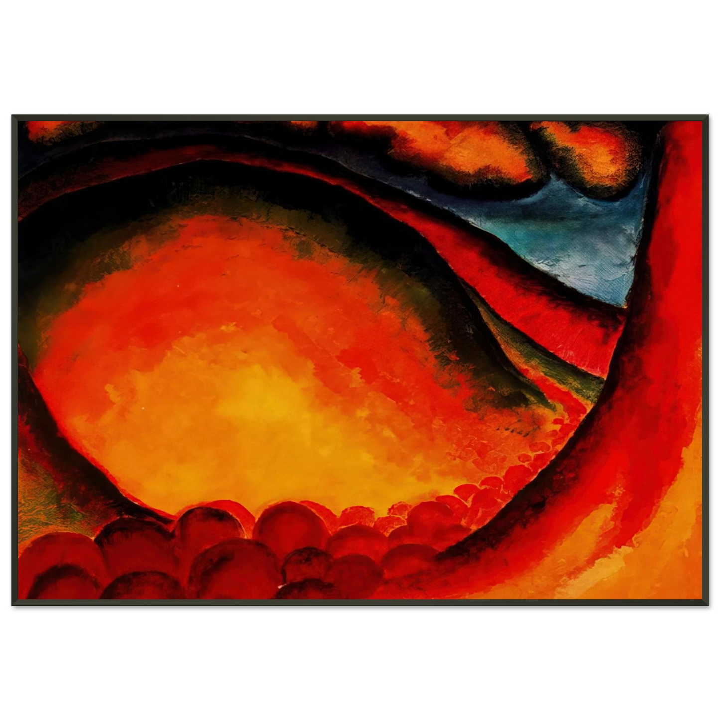 Georgia OKeeffe  Special 21 Framed Art Print  - Aluminum Frame - 21x29.7 cm / 8x12"