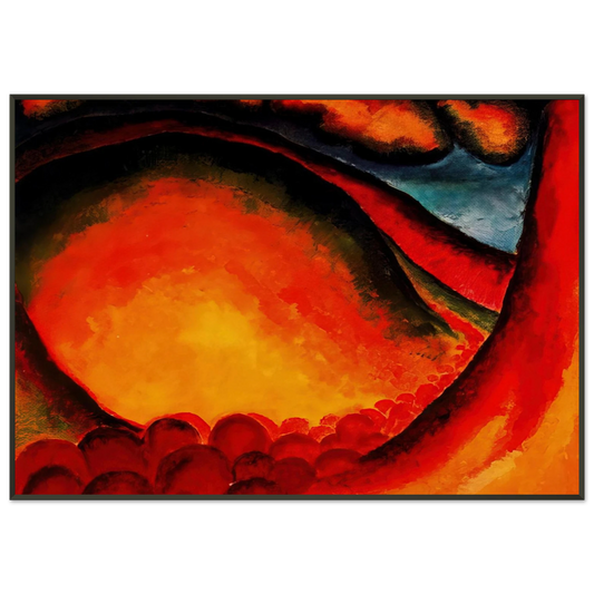 Georgia OKeeffe  Special 21 Framed Art Print  - Aluminum Frame - 21x29.7 cm / 8x12"