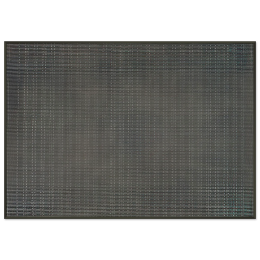 Agnes Martin  White Flower Framed Art Print  - Aluminum Frame - 21x29.7 cm / 8x12"