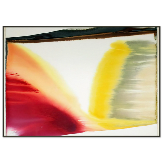 Paul Jenkins  Phenomena Pointed East  Abstract Expressionism Color Field Painting Framed Art Print  - Aluminum Frame - 21x29.7 cm / 8x12"