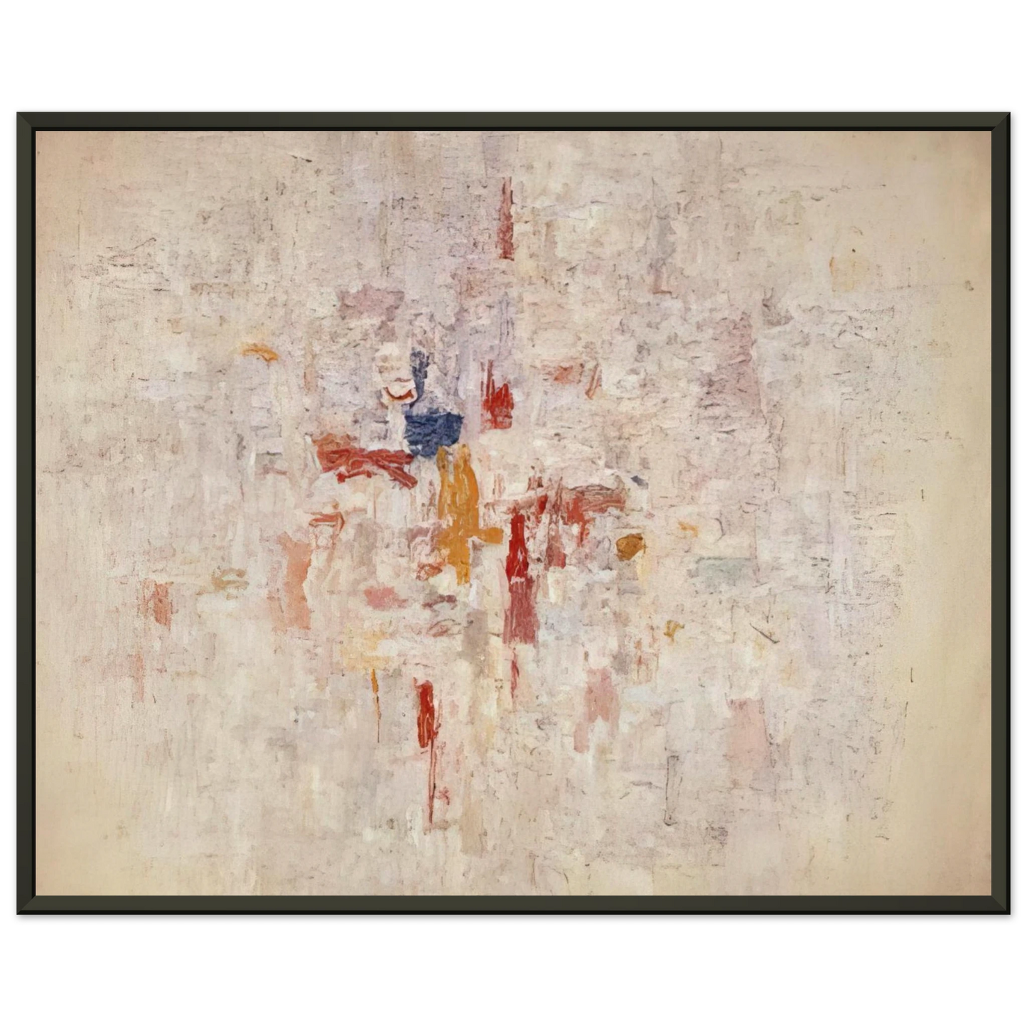Philip Guston  PAINTING NO 9 1952 Framed Art Print  - Aluminum Frame - 40x50 cm / 16x20 inches