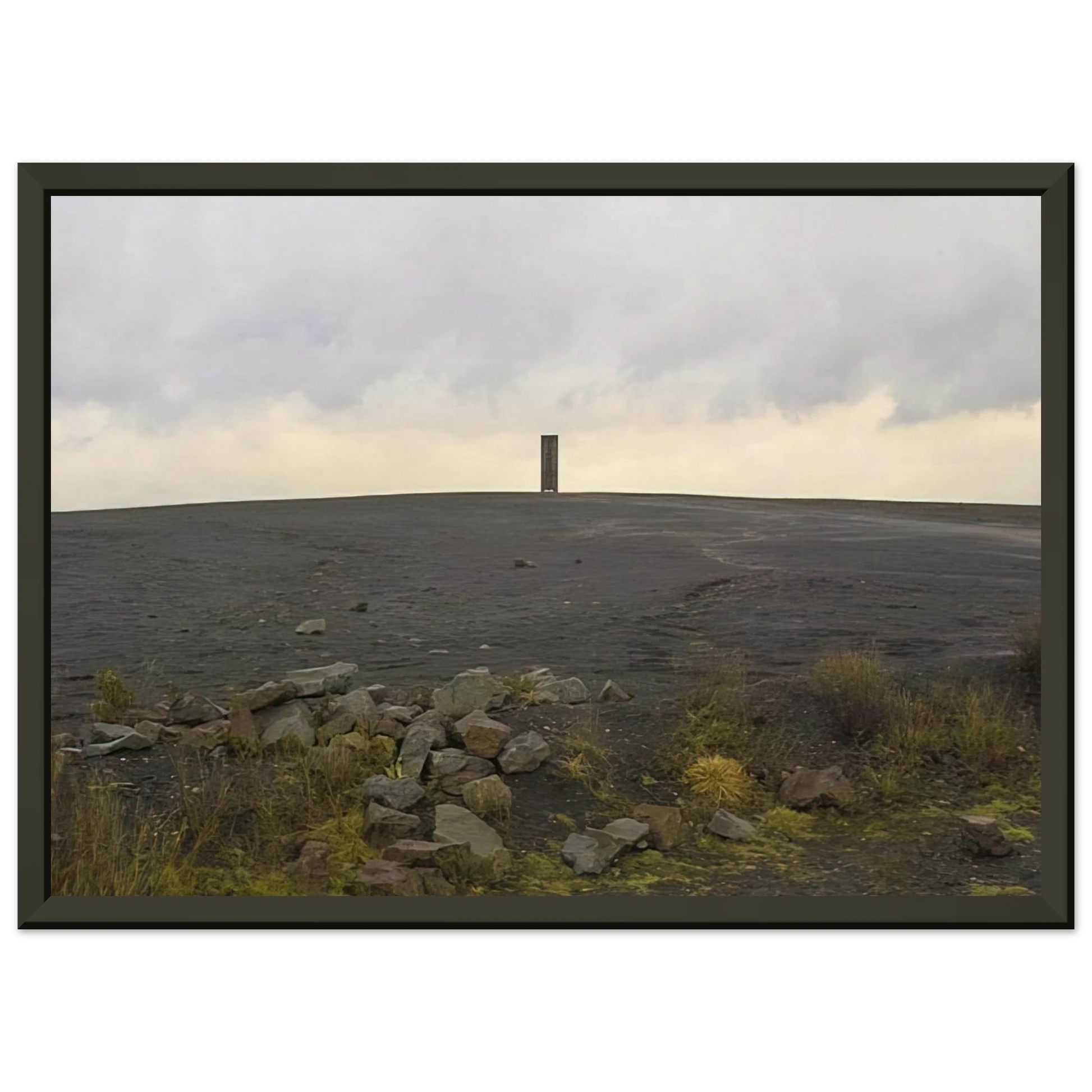 Richard Serra  BRAMME FOR THE RUHR DISTRICT 1998 Framed Art Print  - Aluminum Frame - 60x80 cm / 24x32 inches