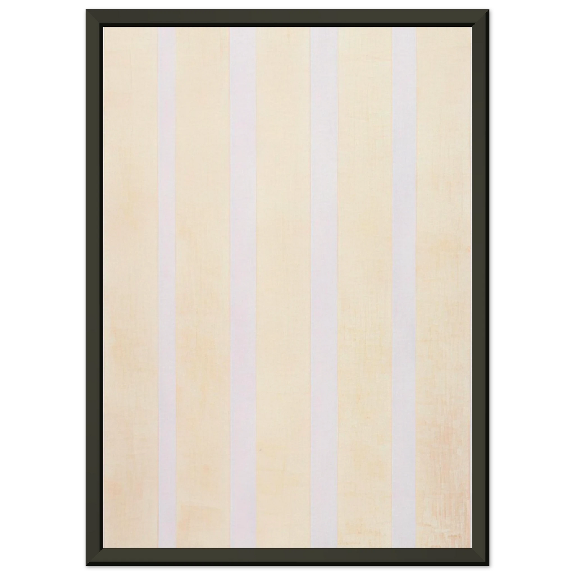 Agnes Martin  Untitled Number 5 Framed Art Print  - Aluminum Frame - 70x100 cm / 28x40 inches