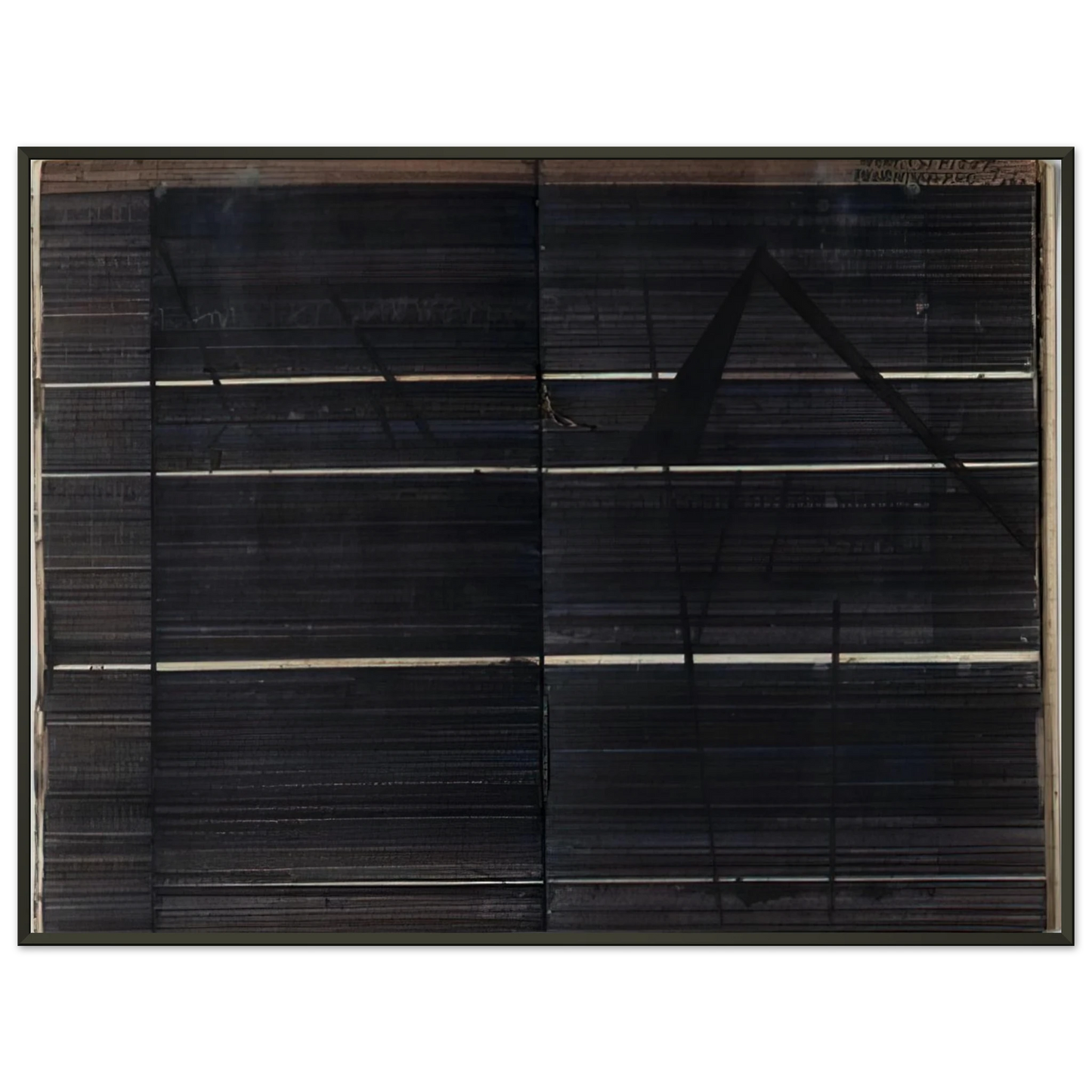Nasreen Mohamedi  Diary pages  Minimalism Framed Art Print  - Aluminum Frame - 60x80 cm / 24x32 inches