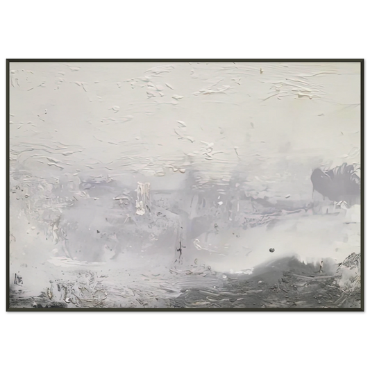 Helen Frankenthaler  Barometer 1992 Framed Art Print  - Aluminum Frame - 21x29.7 cm / 8x12"