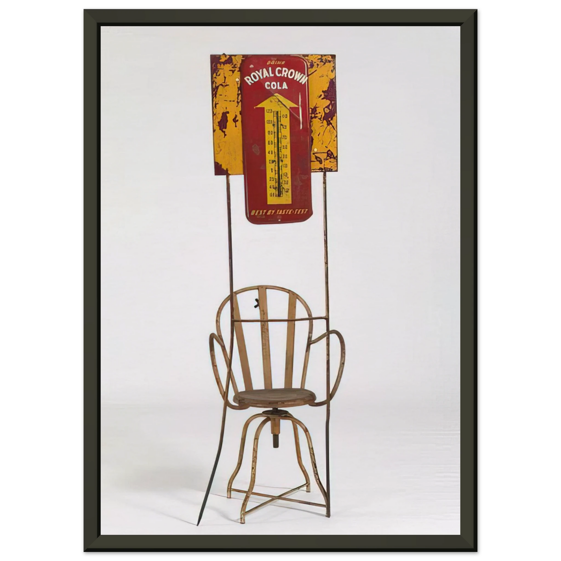 Robert Rauschenberg  UNTITLED KABAL AMERICAN ZEPHYR 1983 Framed Art Print  - Aluminum Frame - 60x80 cm / 24x32 inches